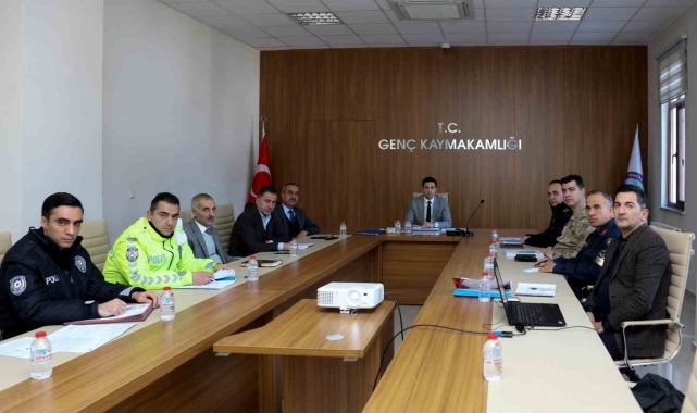 Genç ilçesinde çocukların güvenliği için işbirliği toplantısı yapıldı
