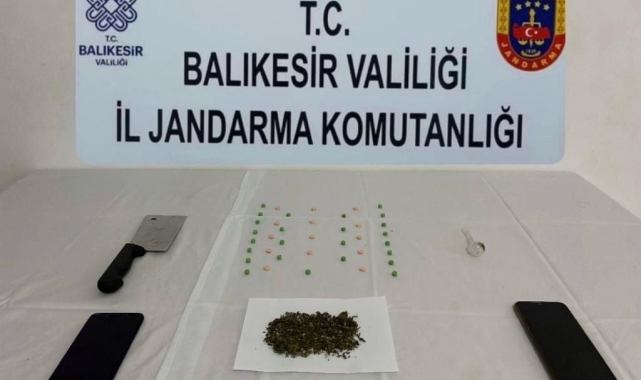 Gönen'de uyuşturucu operasyonu