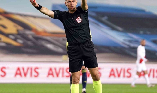 Hatayspor - Sivasspor maçının hakemi Ümit Öztürk oldu