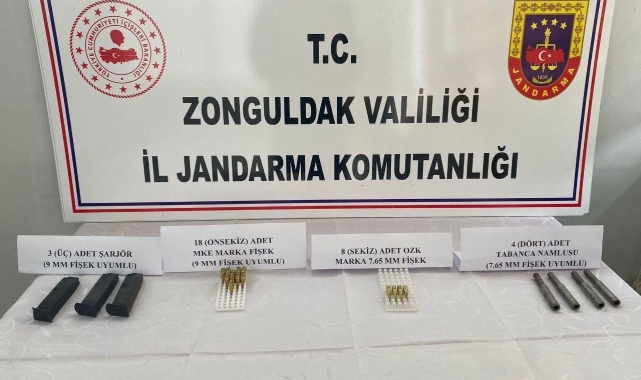 Havalimanındaki valizden silah çıktı
