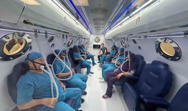 Hiperbarik oksijen tedavisi, hastalıkların iyileşme sürecini kısaltıyor