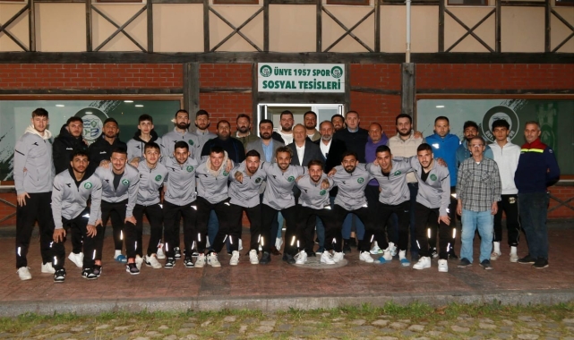 Hüseyin Tavlı: "Ünye 1957 Spor, tarihinde ilk defa kalıcı olarak kendi tesisine kavuşuyor"