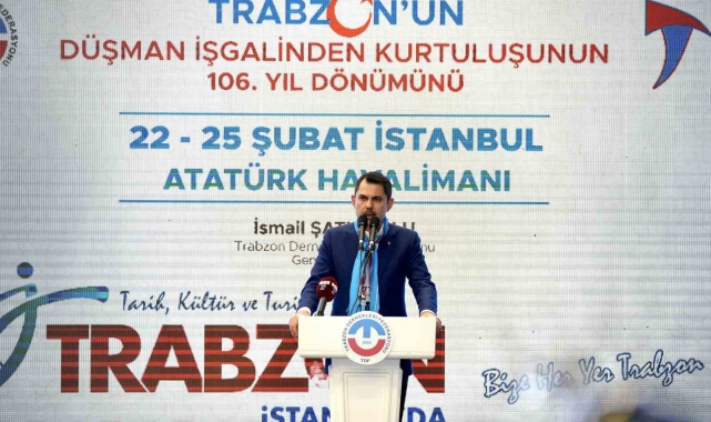 İBB Başkan Adayı Murat Kurum: "Trabzon bu coğrafyanın anahtarıdır"