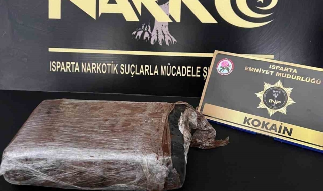 Isparta'da yolcu otobüsünde uyuşturucu madde ele geçirildi