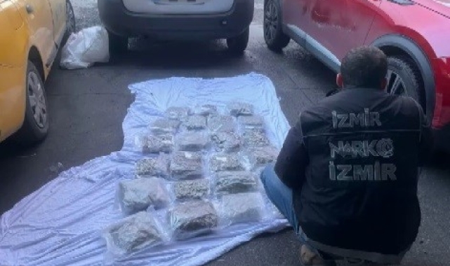 İzmir'de zehir tacirlerine 5 ilçede dev operasyon