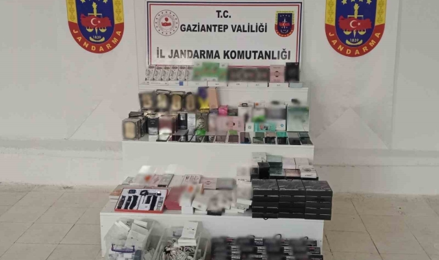 Jandarma 1 milyon değerinde kaçak malzeme ele geçirdi