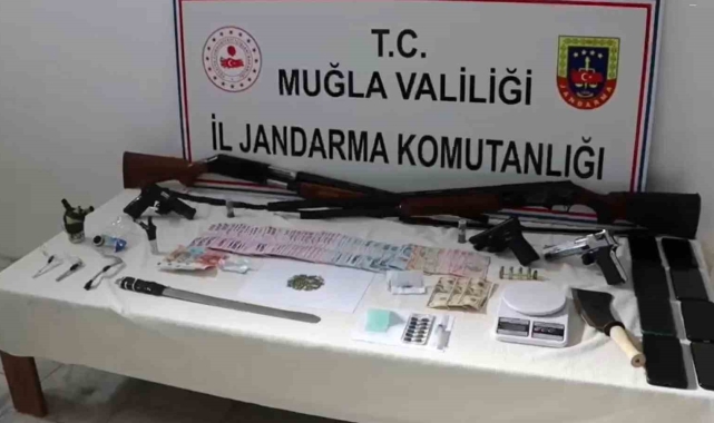 Jandarmadan Muğla ve Aydın'da uyuşturucu operasyonu