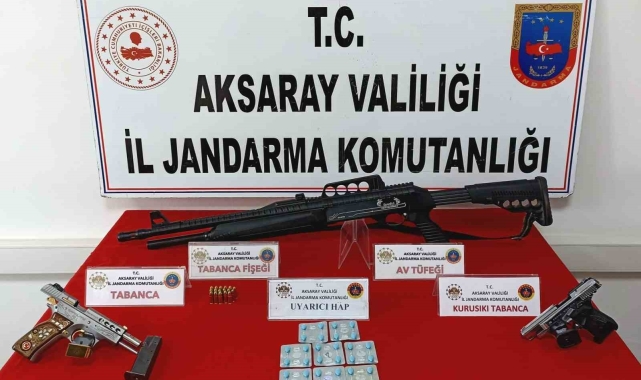 Jandarmadan uyuşturucu ve kaçak silah operasyonu