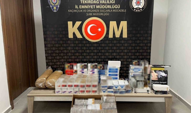 Kaçak sigaradan tutuklandı