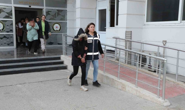 Kadın hırsızlık çetesi "Gaco" çökertildi: 8 tutuklama