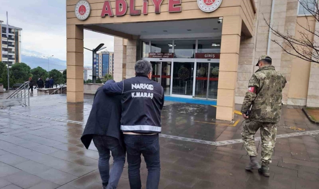Kahramanmaraş'ta 3 kişi uyuşturucu ticaretinden tutuklandı