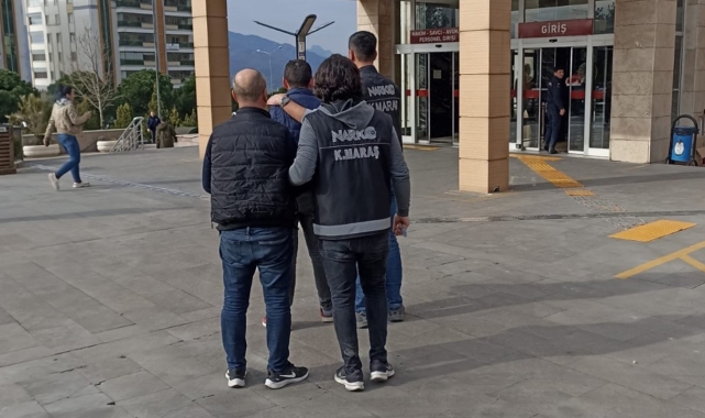 Kahramanmaraş&#039;ta uyuşturucu ticaretinden 2 kişi tutuklandı