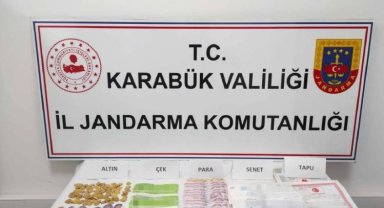 Karabük'te tefecilik operasyonu