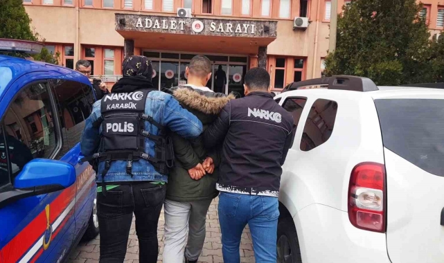 Karabük'te uyuşturucu operasyonlarında yakalanan 8 kişiden 1'i tutuklandı