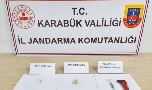 Karabük'te uyuşturucu operasyonu