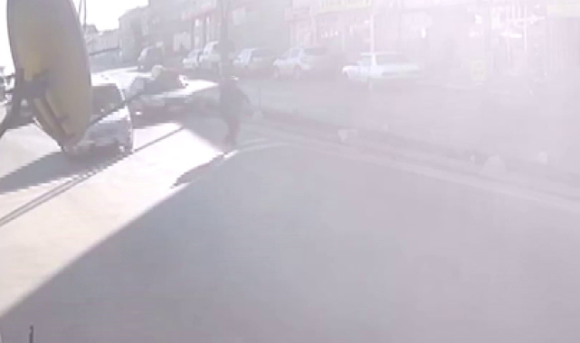 Karaman'da otomobilin çarptığı yaşlı adam yaralandı