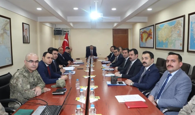 Kars'ta asayiş ve güvenlik toplantısı