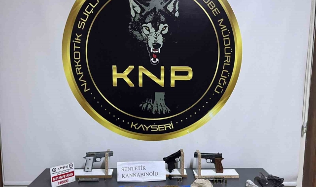 Kayseri'de uyuşturucu operasyonu: 8 gözaltı