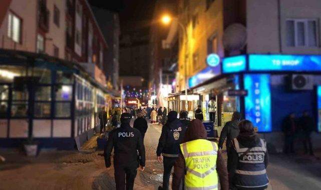 Kent genelinde 'Huzur Operasyonu' düzenlendi
