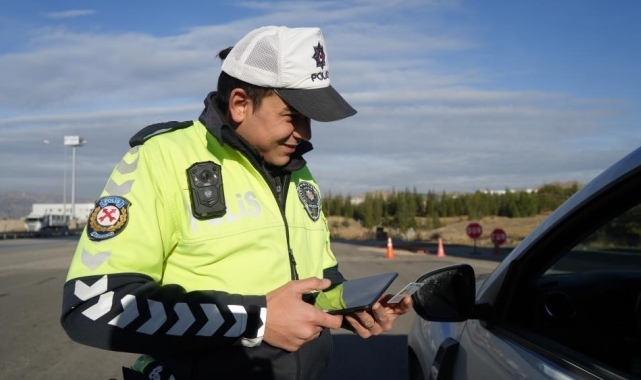 Kırıkkale'de 85 araç trafikten men edildi