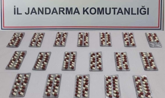 Kırıkkale'de üzerinde uyuşturucu hap bulunduran şahıs tutuklandı