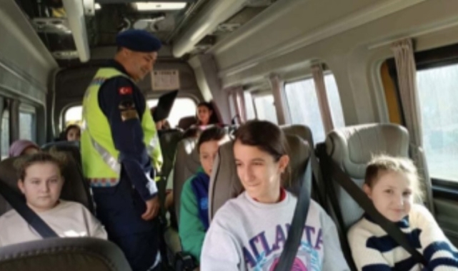 Kırklareli'nde okul servislerine denetim