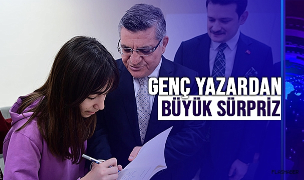 YAZDIĞI KİTABI VALİ ÖZARSLAN İÇİN İMZALADI!