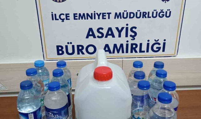Konya'da sahte içki üreten 1 kişi tutuklandı