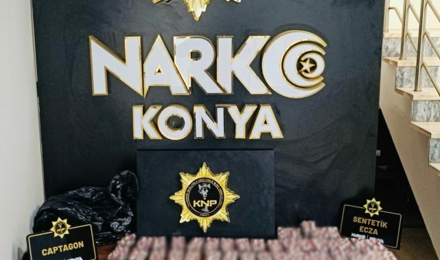 Konya'da uyuşturucu tacirlerine operasyon: 2 kişi tutuklandı