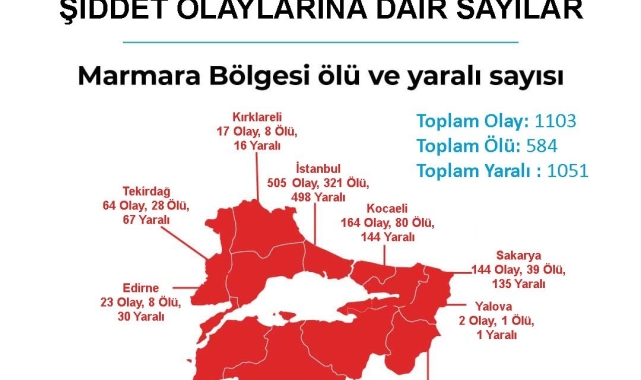 Korkutan rapor: Türkiye'de şiddet olaylarında Sakarya 6'ncı sırada