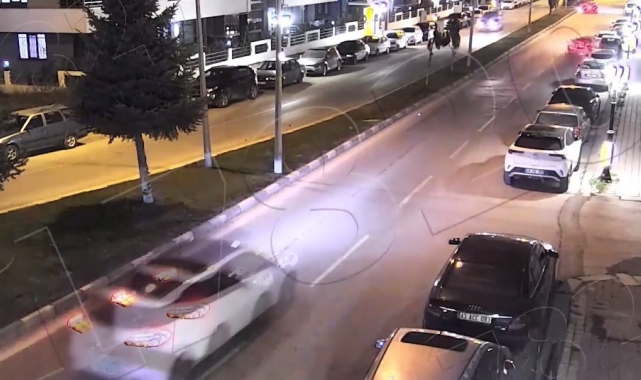 Kütahya'da trafik kazaları saniye saniye kaydedildi