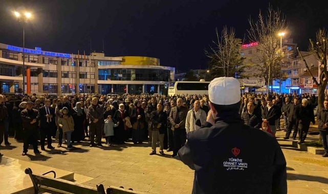 Kutsal topraklara uğurlandılar