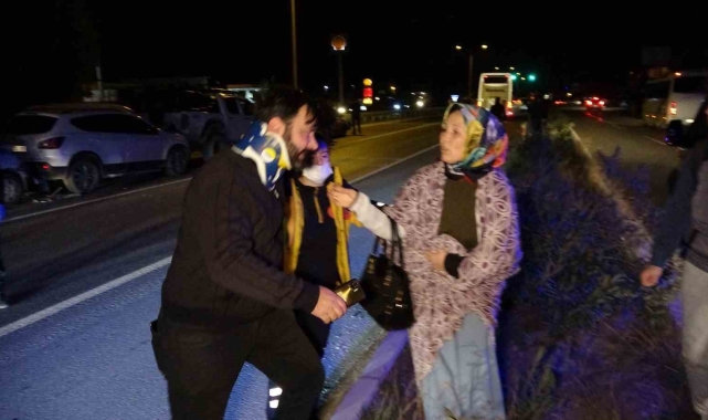 Manavgat'ta 7 araçlı zincirleme kazada 3 yaralı