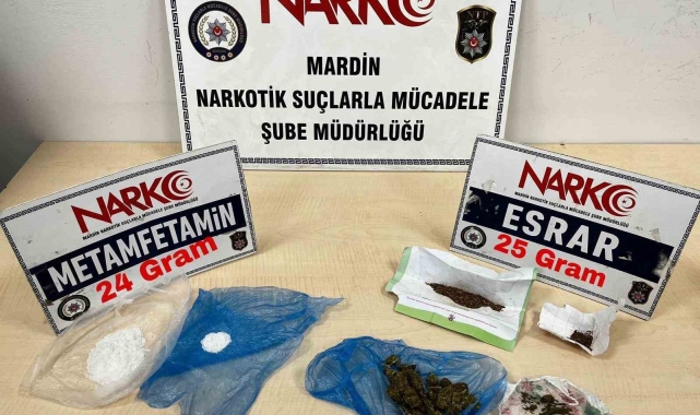 Mardin'de uyuşturucu operasyonu: 1 tutuklama