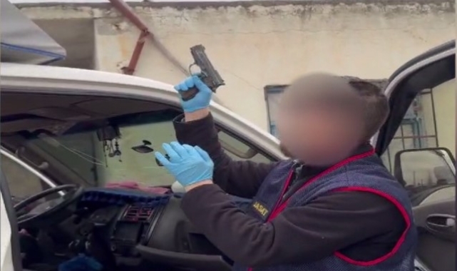 Mersin'de silah kaçakçılığı operasyonu