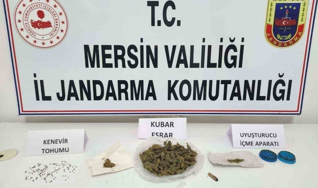Mersin'de uyuşturucu operasyonu: 4 gözaltı