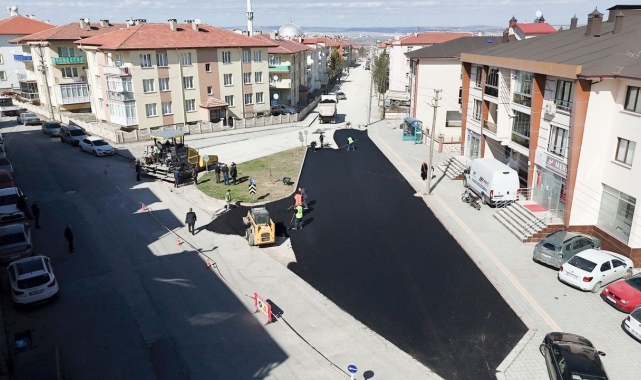 Mescid-i Aksa Caddesi asfaltlanıyor