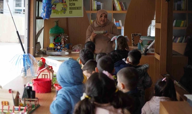 Minikler "sıfır atık" eğitimiyle bilinçleniyor