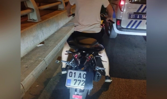 Motosiklet sürücülerine sıkı denetim