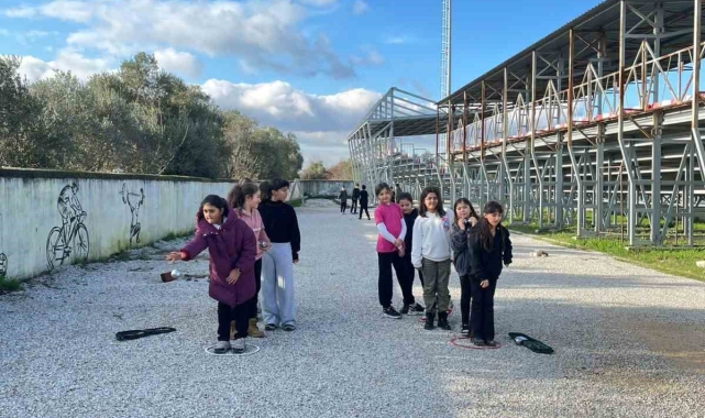 Muğla'da çocuklar bocce ile tanıştı