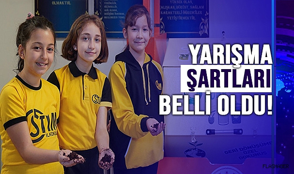 OKULLARDA ÜÇ DALDA "SIFIR ATIK" YARIŞMASI!