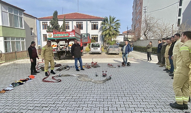 ORMAN PERSONELİNE YANGIN EĞİTİMİ!