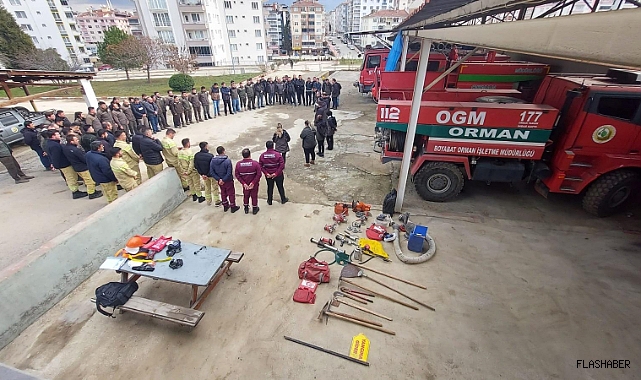 ORMAN PERSONELLERİNE HİZMET İÇİ EĞİTİM!
