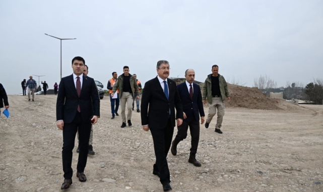 Osmaniye'de yapımı devam eden Adana-Osmaniye-Hatay Kavşağı, Nisan ayında tamamlanacak