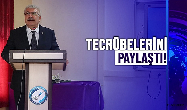 REKTÖR TAŞDEMİR’DEN GENÇLERE YOL HARİTASI!