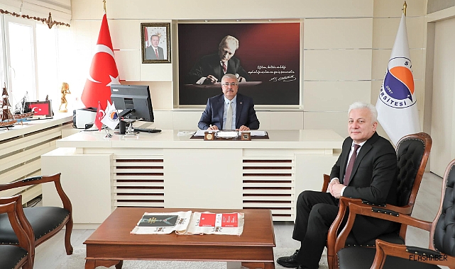 REKTÖR TAŞDEMİR’E ZİYARET