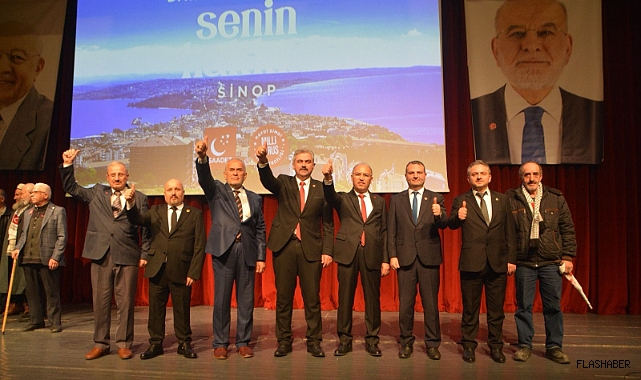 SAADET PARTİSİ ADAYLARINI TANITTI 