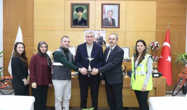 Sakarya Büyükşehir AB referanslı ödülün sahibi oldu