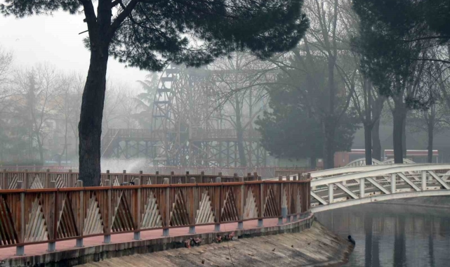 Sakarya'da sis manzarası