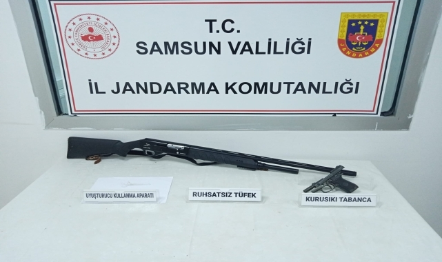 Samsun'da uyuşturucu operasyonlarında 2 zanlı yakalandı